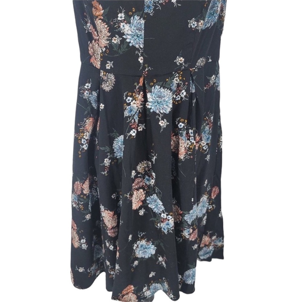 TORRID Floral Print Georgette Midi Dress Size 10 - Picture 7 of 16